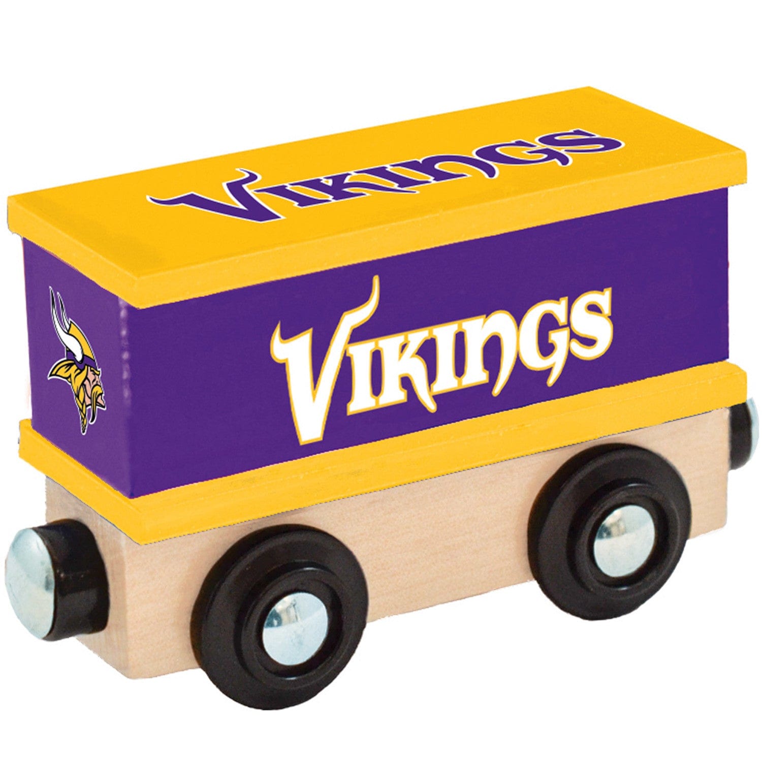 Minnesota Vikings Toy Train Box Car - Official NFL Collectible - Sports Gifts, Sports Memorabilia, Sports Collectibles, Fan Shop