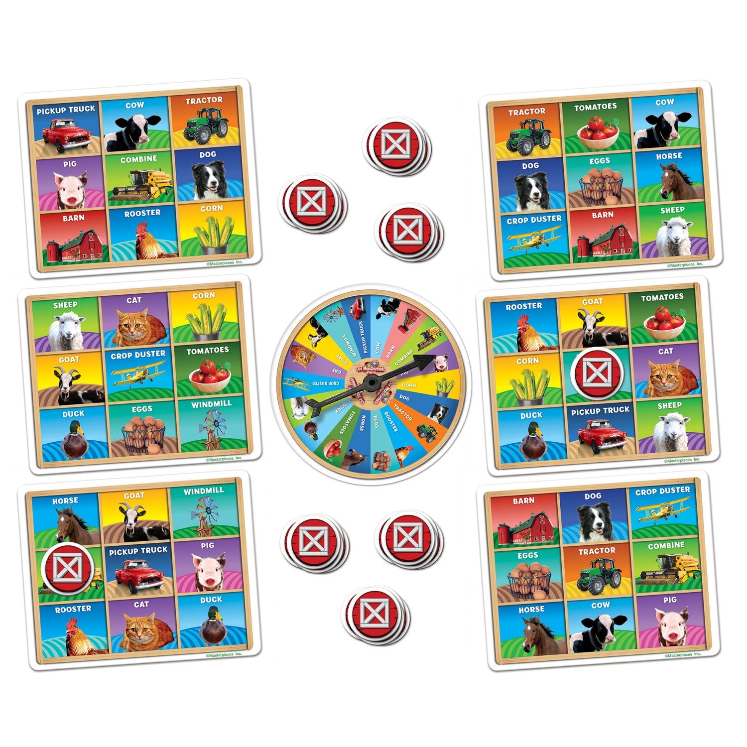 Old MacDonald's Farm Bingo Game - 757 Sports Collectibles