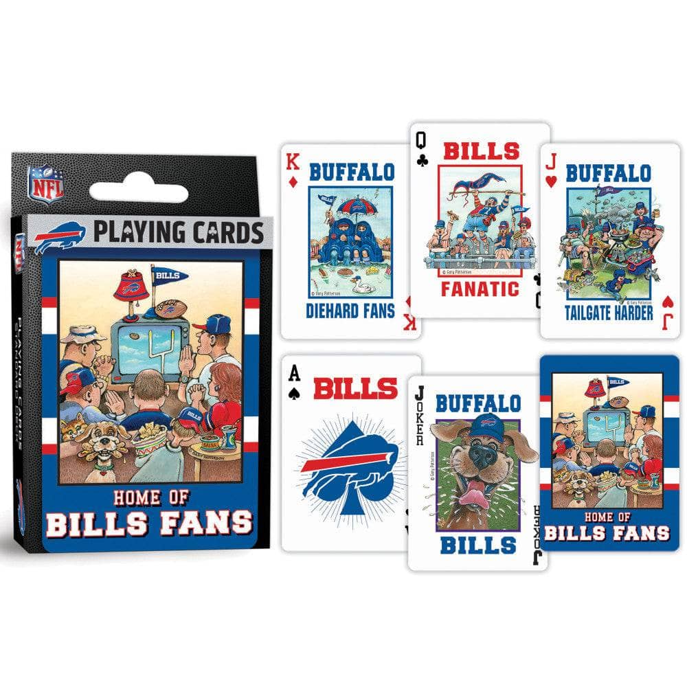 Buffalo Bills Fan Deck Playing Cards - 54 Card Collector's Deck