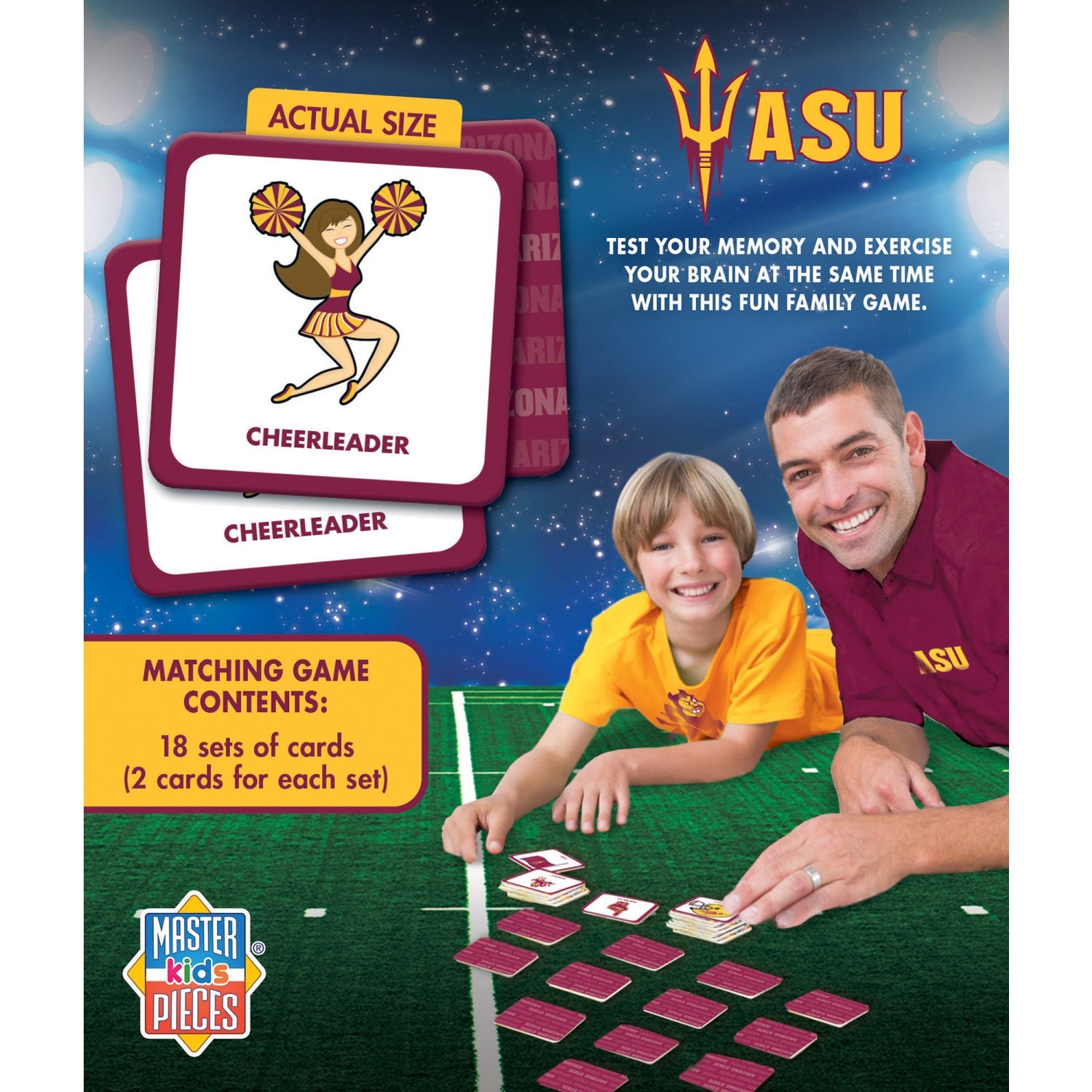 Arizona State Sun Devils Matching Game - 757 Sports Collectibles