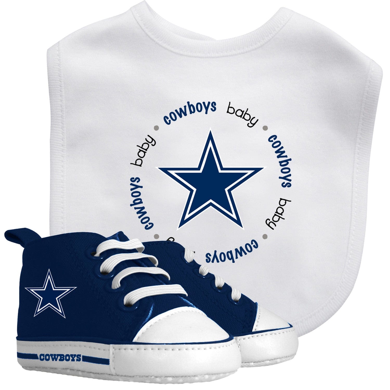 Dallas Cowboys Baby Gift Set - 2-Piece Bundle - Sports Gifts, Sports Memorabilia, Sports Collectibles, Fan Shop