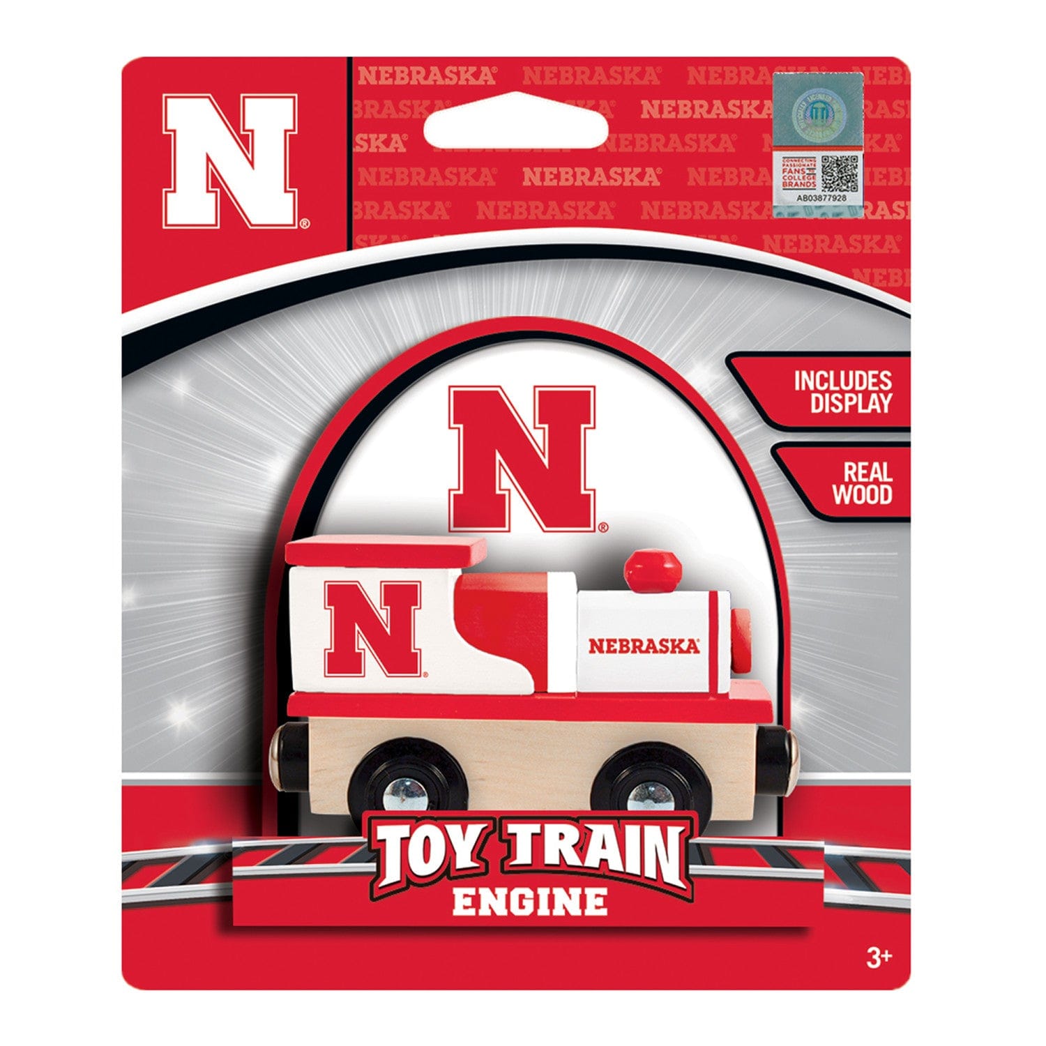 Nebraska Cornhuskers Toy Train Engine - Sports Gifts, Sports Memorabilia, Sports Collectibles, Fan Shop