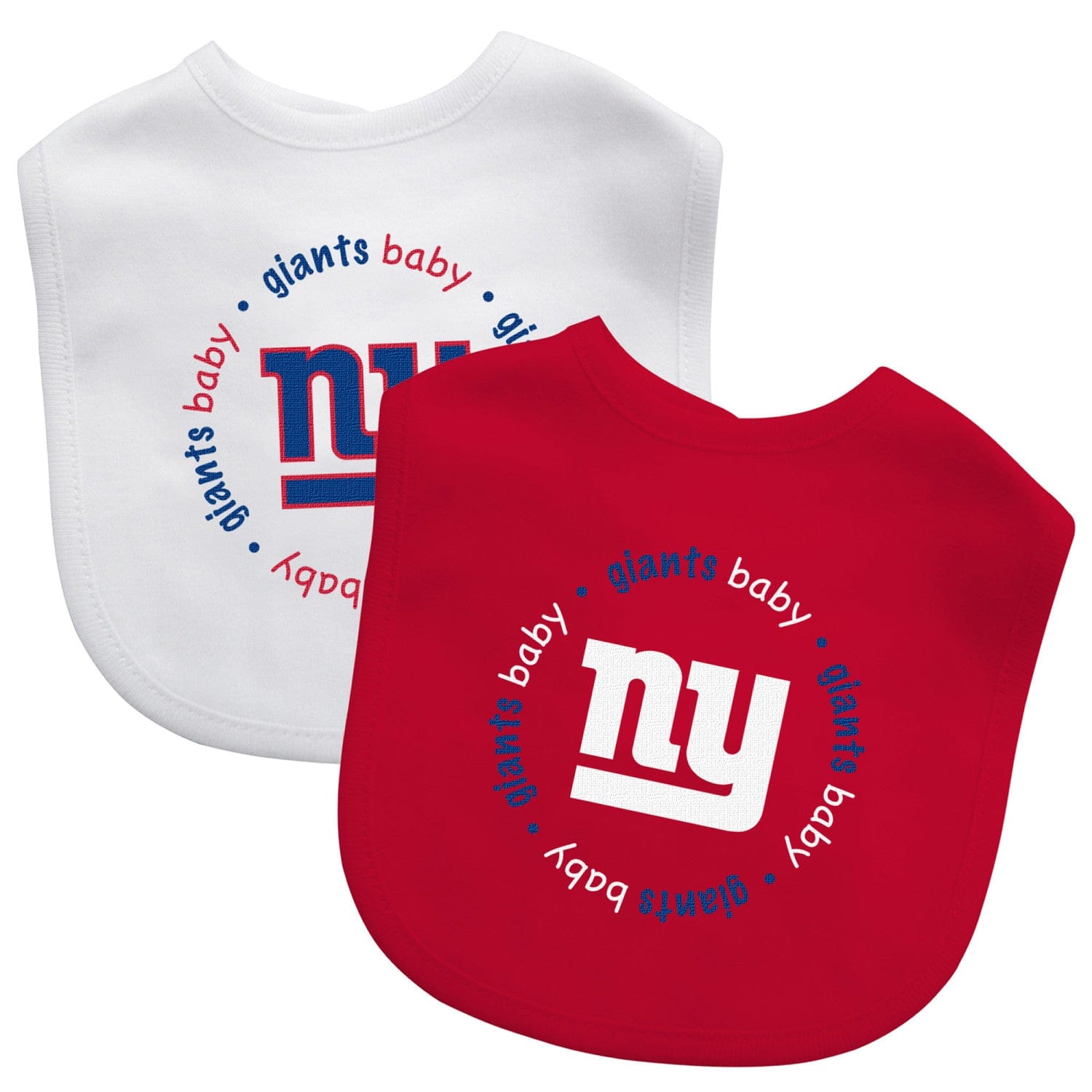 New York Giants Baby Bibs 2-Pack - Sports Gifts, Sports Memorabilia, Sports Collectibles, Fan Shop