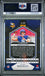 Graded 2024 Panini Mosaic JJ McCarthy #310 Reactive Blue Rookie RC Football Card PSA 10 Gem Mint