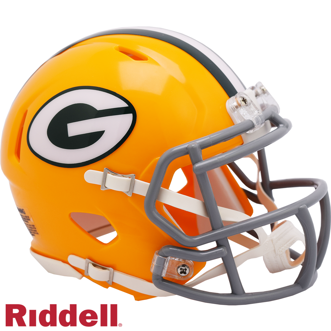 Green Bay Packers Helmet Riddell Replica Mini Speed Style 1961-1979 T/B - Sports Collectibles, Sports Memorabilia, Sports Fan Shop, Sports Gifts