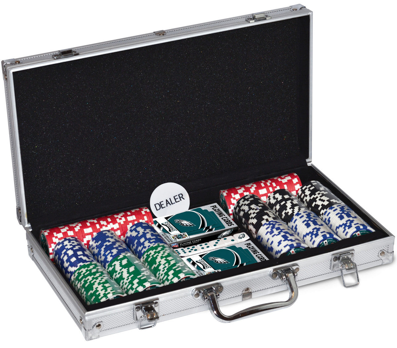 Philadelphia Eagles 300 Piece NFL Poker Chips