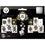 Pittsburgh Steelers 2-Pack Playing Cards and Dice Set