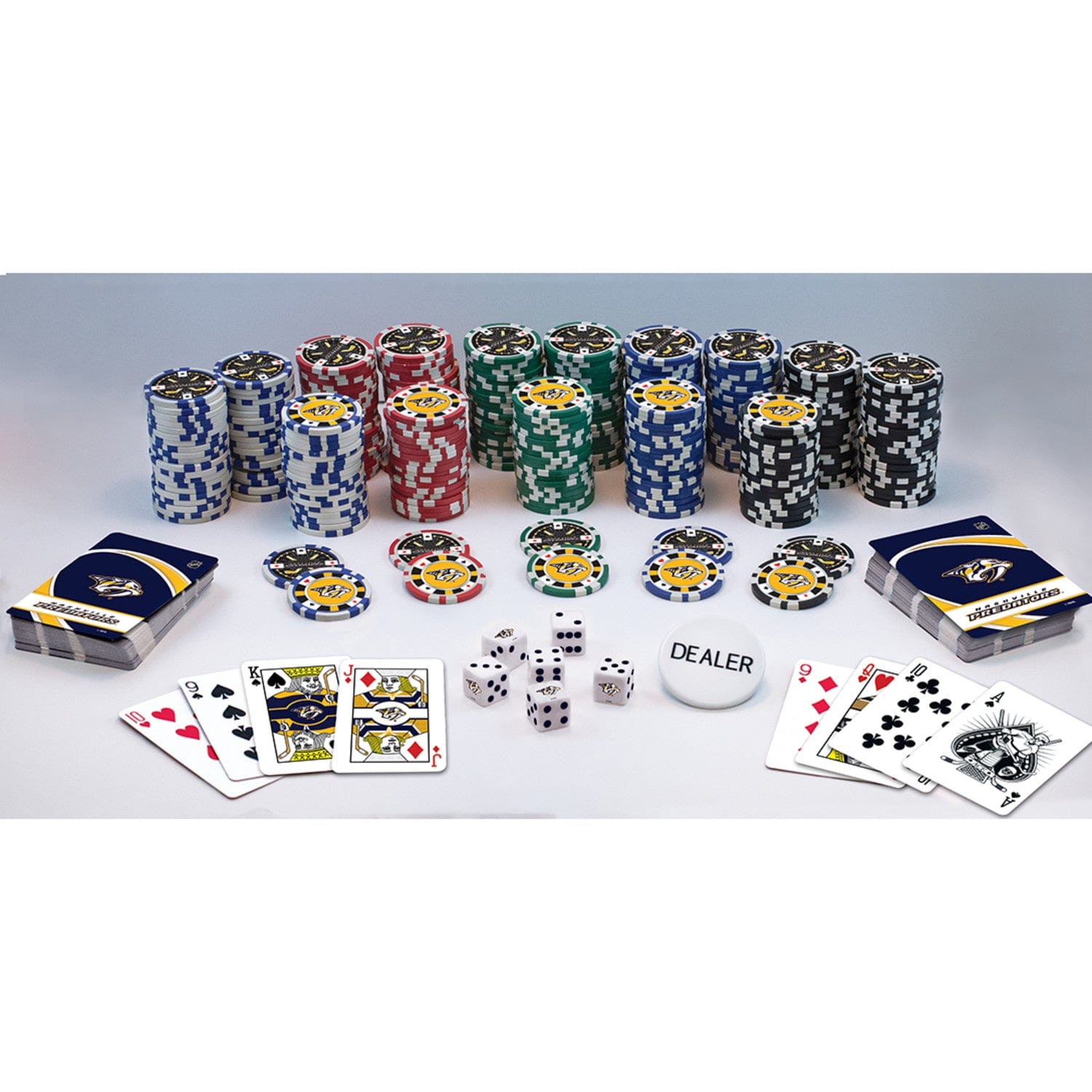 Nashville Predators 300-Piece Poker Set: Ultimate Fan Edition