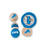 Detroit Lions Baby Rattles 2-Pack - Sports Gifts, Sports Memorabilia, Sports Collectibles, Fan Shop