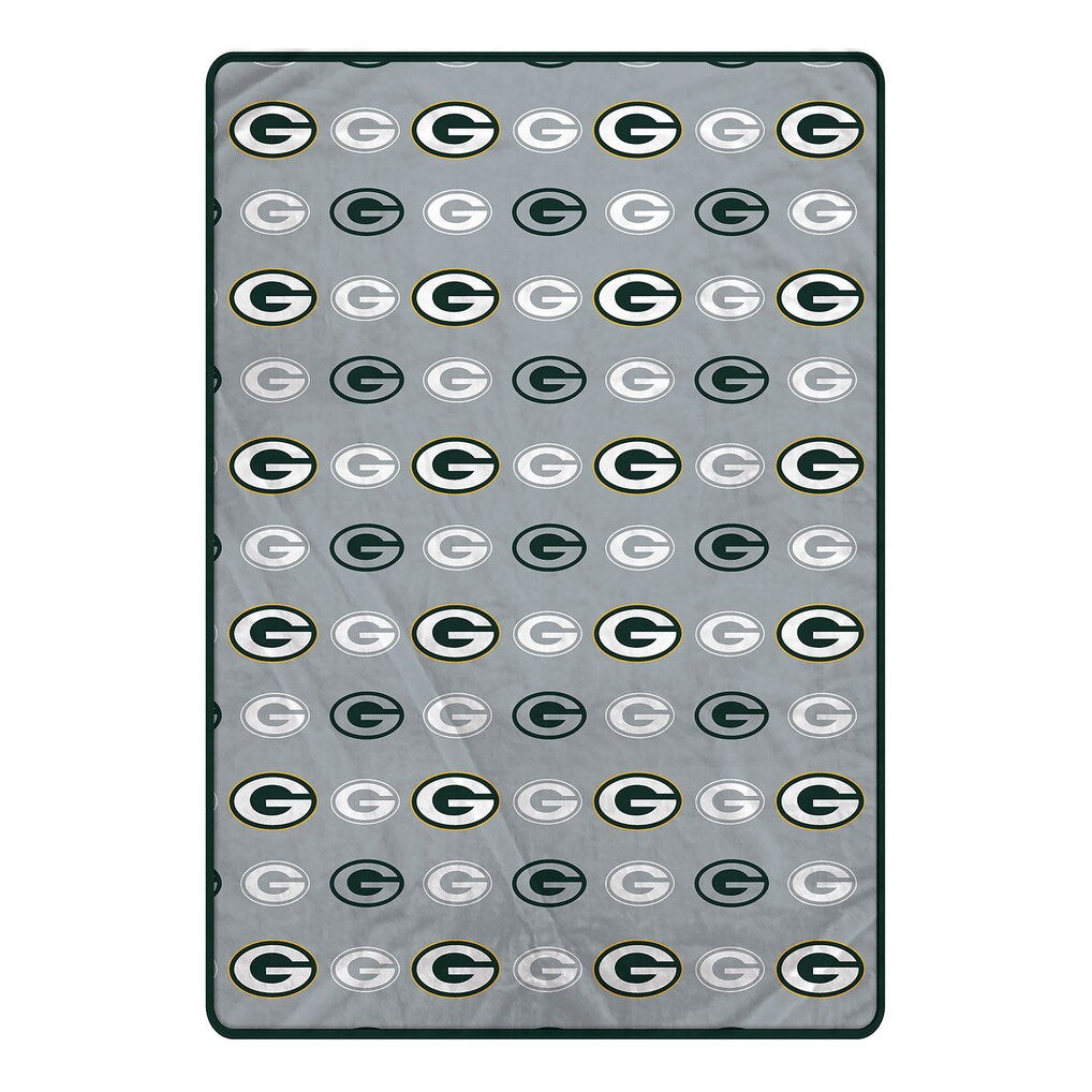 Green Bay Packers - NFL Logo Roll Ultra Cozy Oversized 66x80" Blanket - Sports Gifts, Sports Memorabilia, Sports Collectibles, Fan Shop