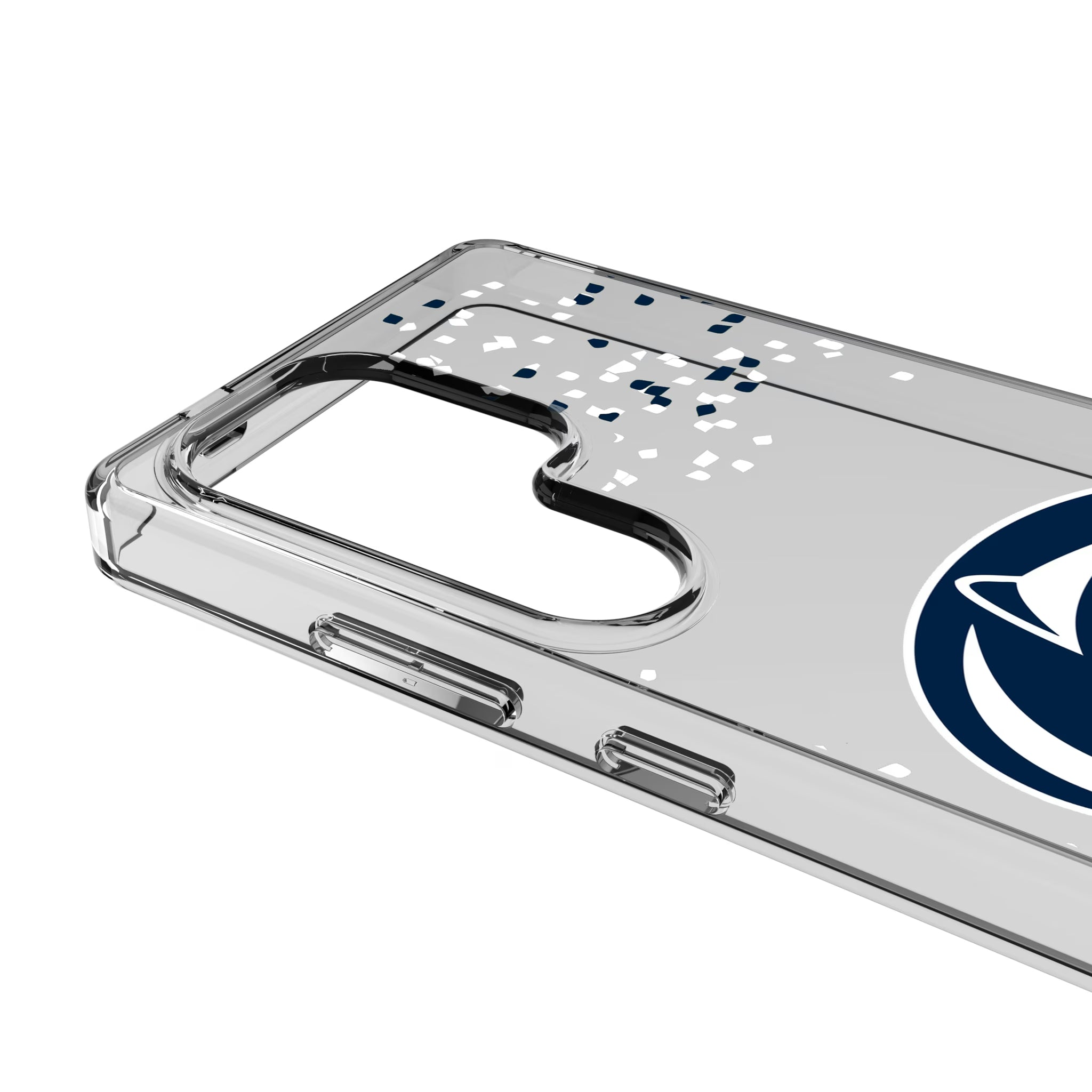 Pennsylvania State University Nittany Lions Confetti Clear Phone Case for Samsung Galaxy