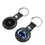 Pennsylvania State University Nittany Lions Insignia Black Airtag Holder 2-Pack