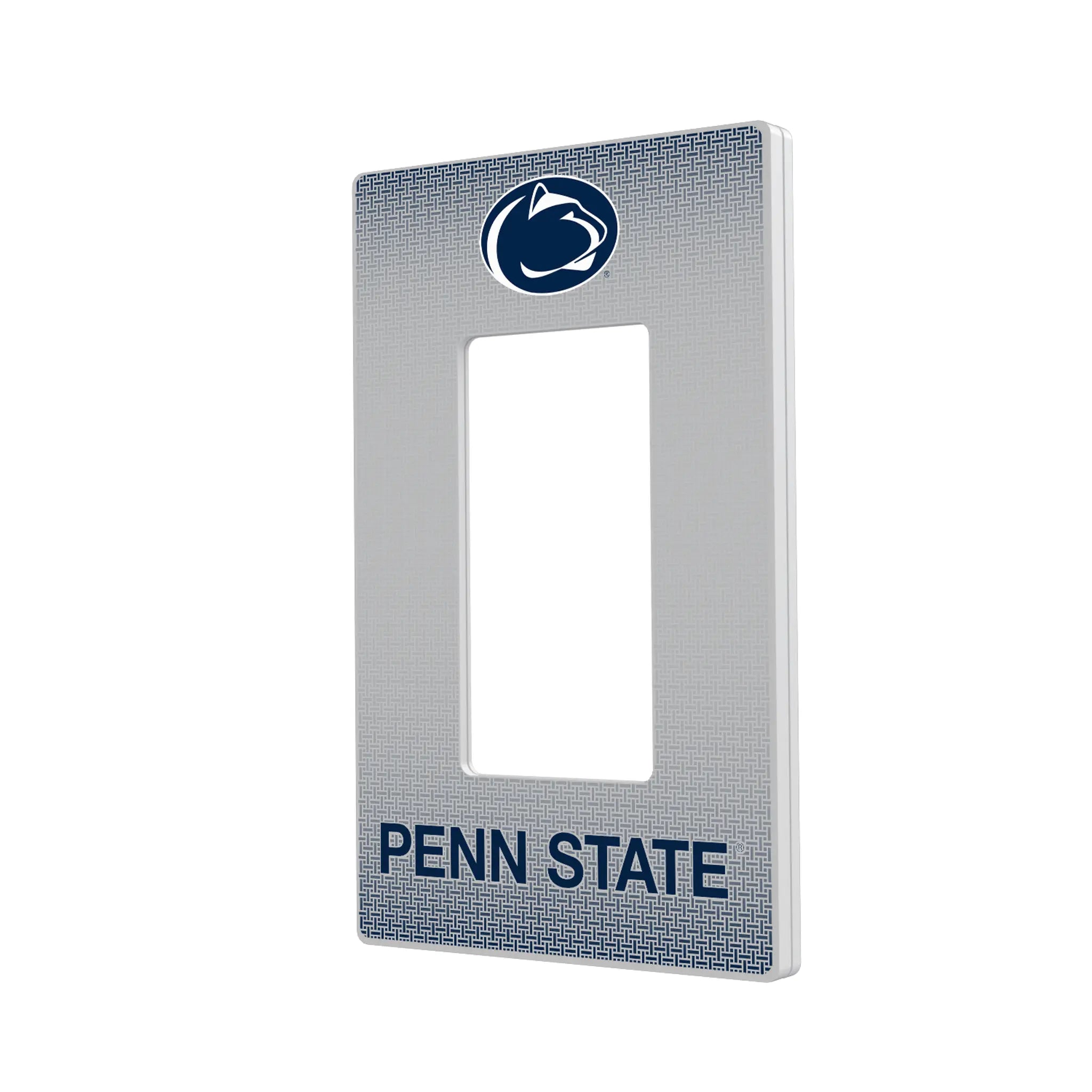 Pennsylvania State University Nittany Lions Linen Hidden-Screw Light Switch Plate