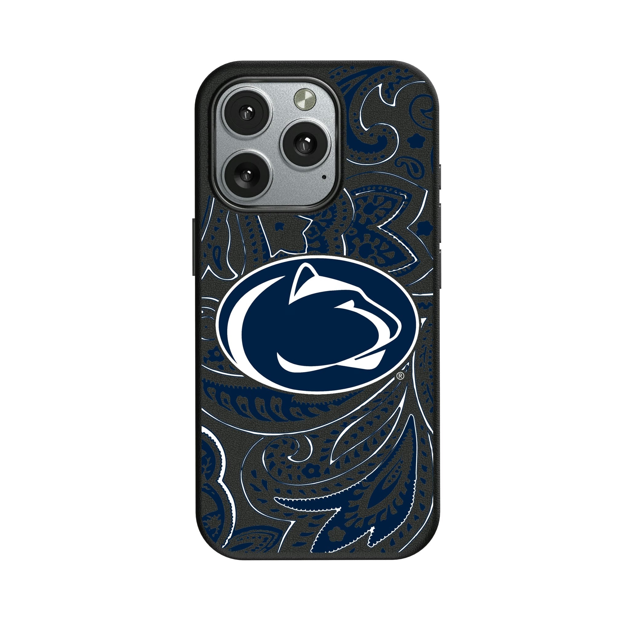 Pennsylvania State University Nittany Lions Paisley MagSafe Compatible Phone Case for Apple iPhone - Sports Gifts, Sports Memorabilia, Sports Collectibles, Fan Shop