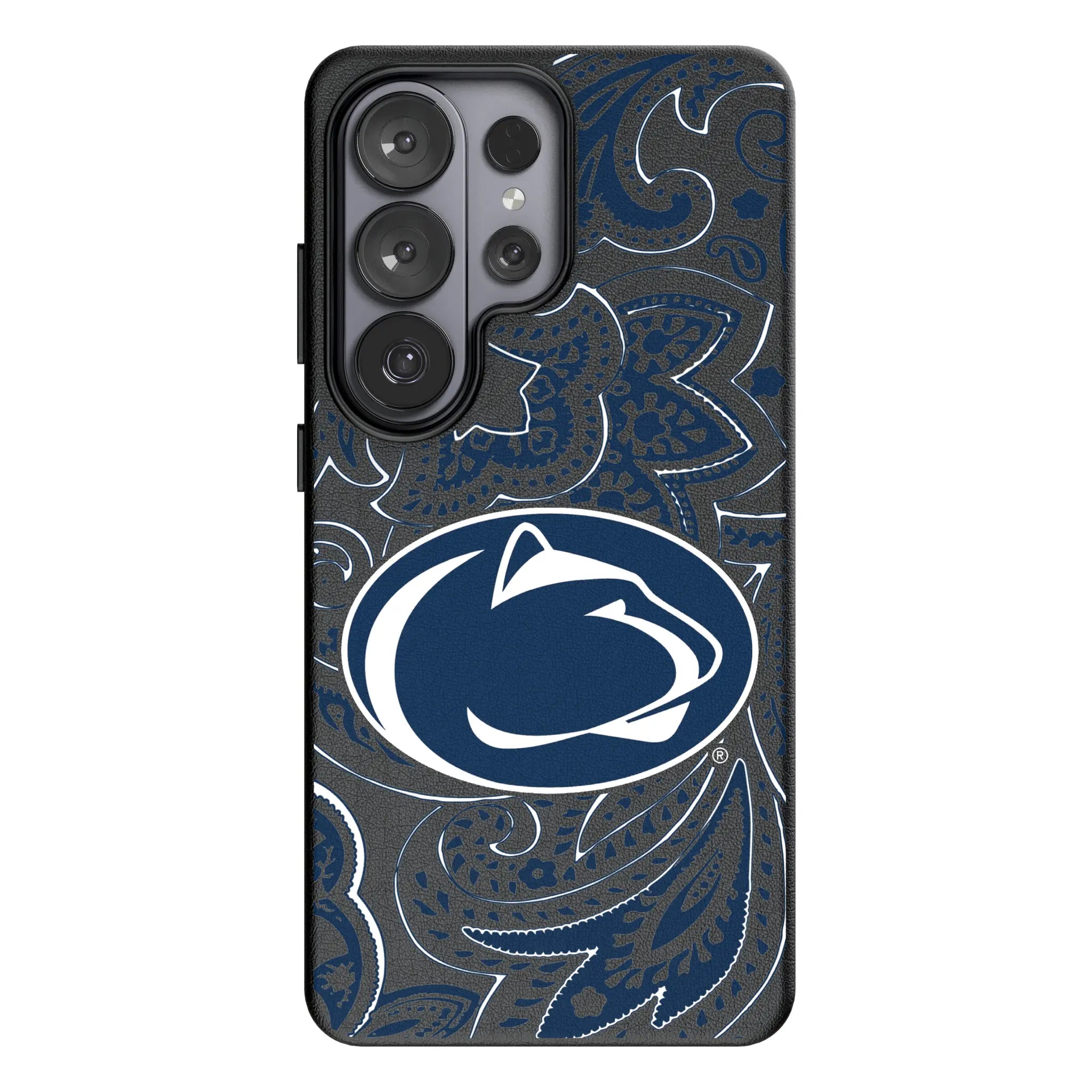 Pennsylvania State University Nittany Lions Paisley MagSafe Compatible Phone Case for Samsung Galaxy