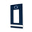 Pennsylvania State University Nittany Lions Stripe Hidden-Screw Light Switch Plate