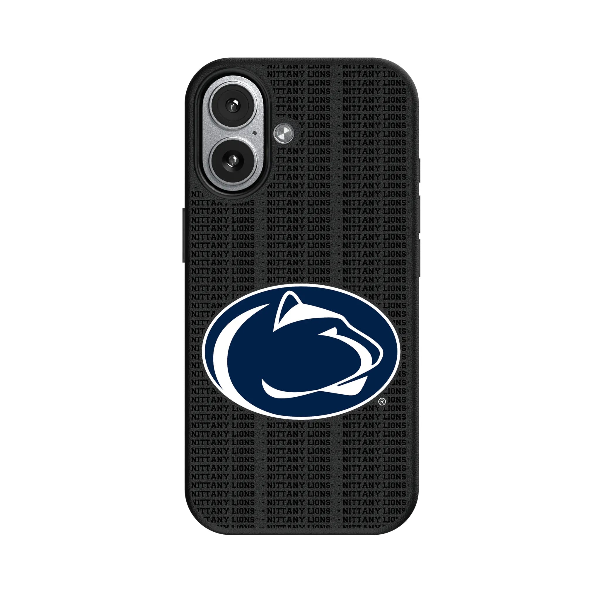 Pennsylvania State University Nittany Lions Text Backdrop MagSafe Compatible Phone Case for Apple iPhone