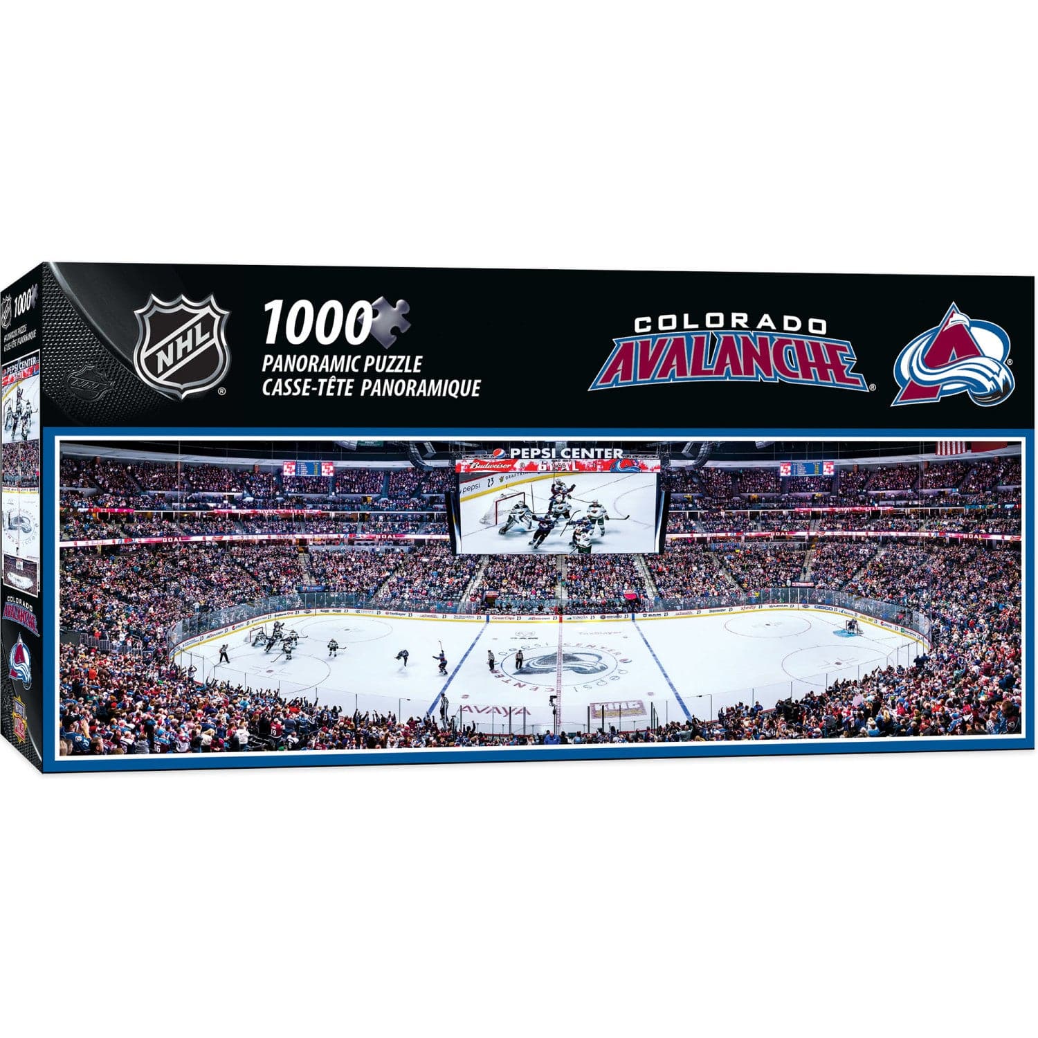 Colorado Avalanche 1000 Piece Panoramic Jigsaw Puzzle - Sports Gifts, Sports Memorabilia, Sports Collectibles, Fan Shop