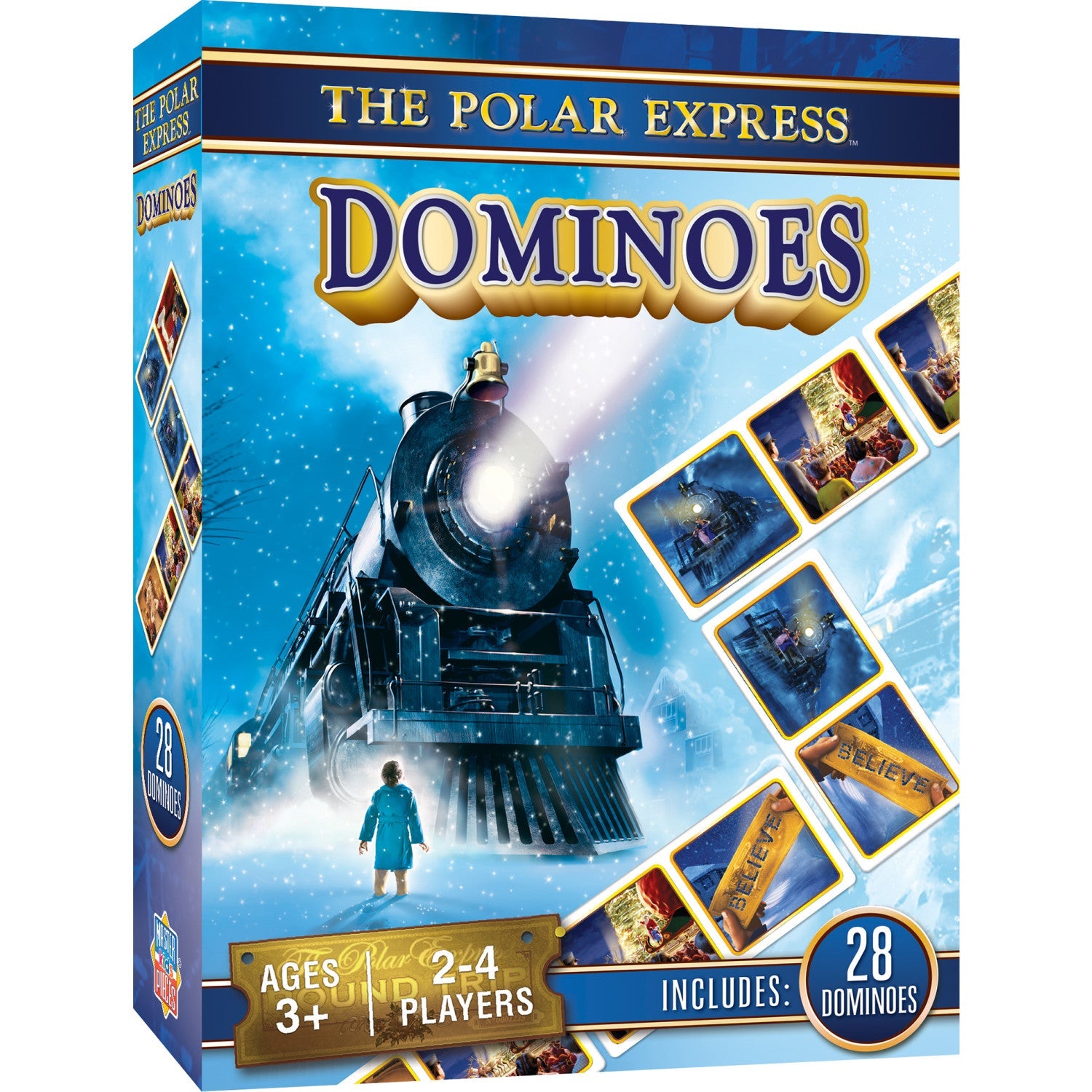 The Polar Express Picture Dominoes - 757 Sports Collectibles