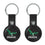 Philadelphia Eagles 1973-1995 Historic Collection Insignia Black Airtag Holder 2-Pack