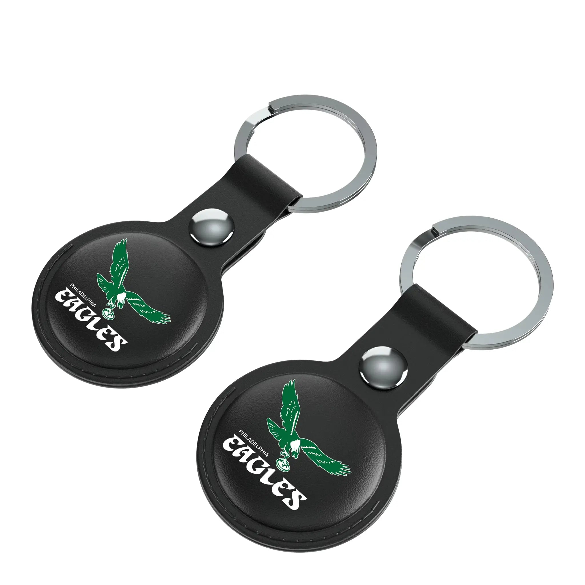 Philadelphia Eagles 1973-1995 Historic Collection Insignia Black Airtag Holder 2-Pack