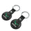 Philadelphia Eagles 1973-1995 Historic Collection Insignia Black Airtag Holder 2-Pack