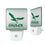 Philadelphia Eagles 1973-1995 Historic Collection Linen Night Light 2-Pack