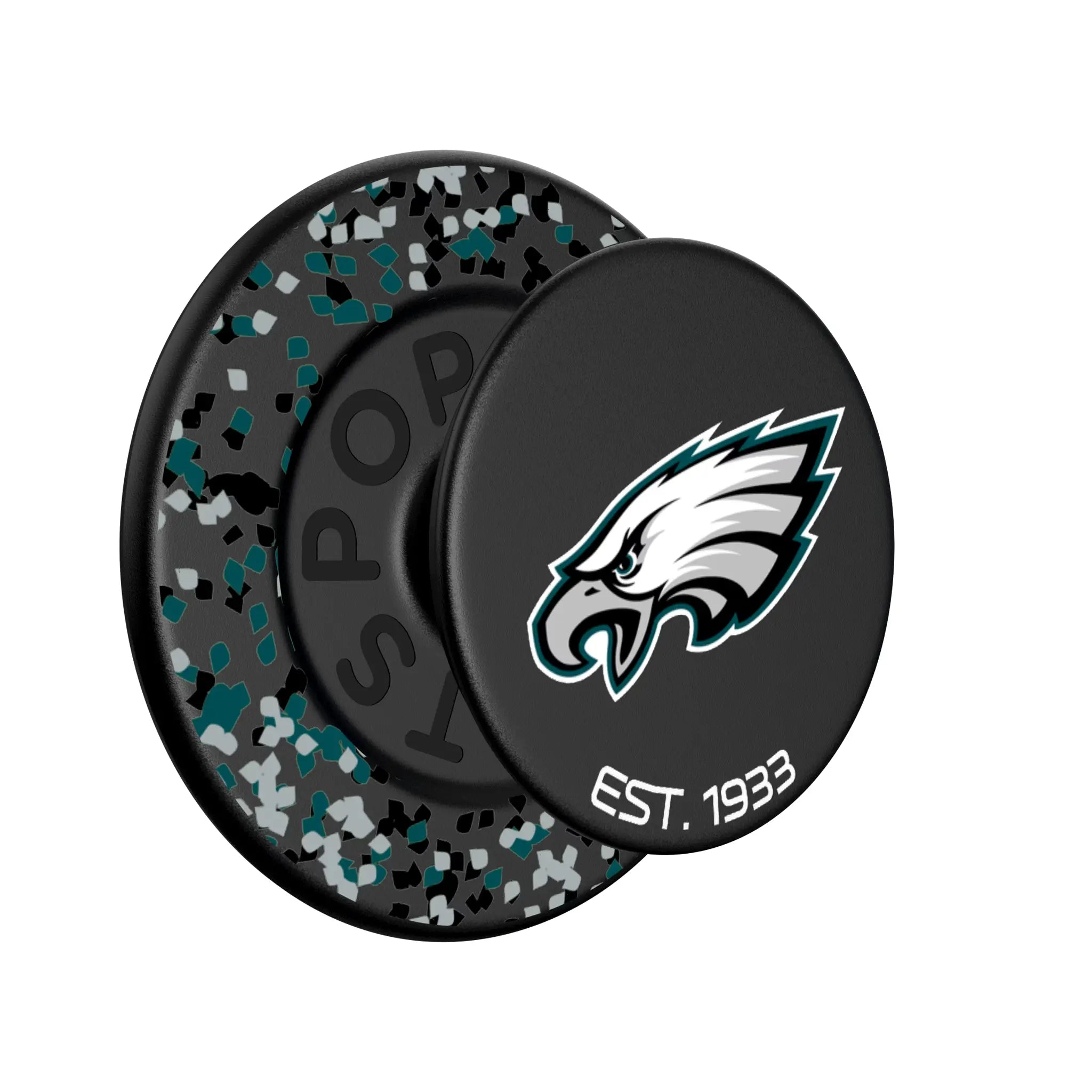 Philadelphia Eagles Confetti PopSockets Magnetic Phone Grip and Stand