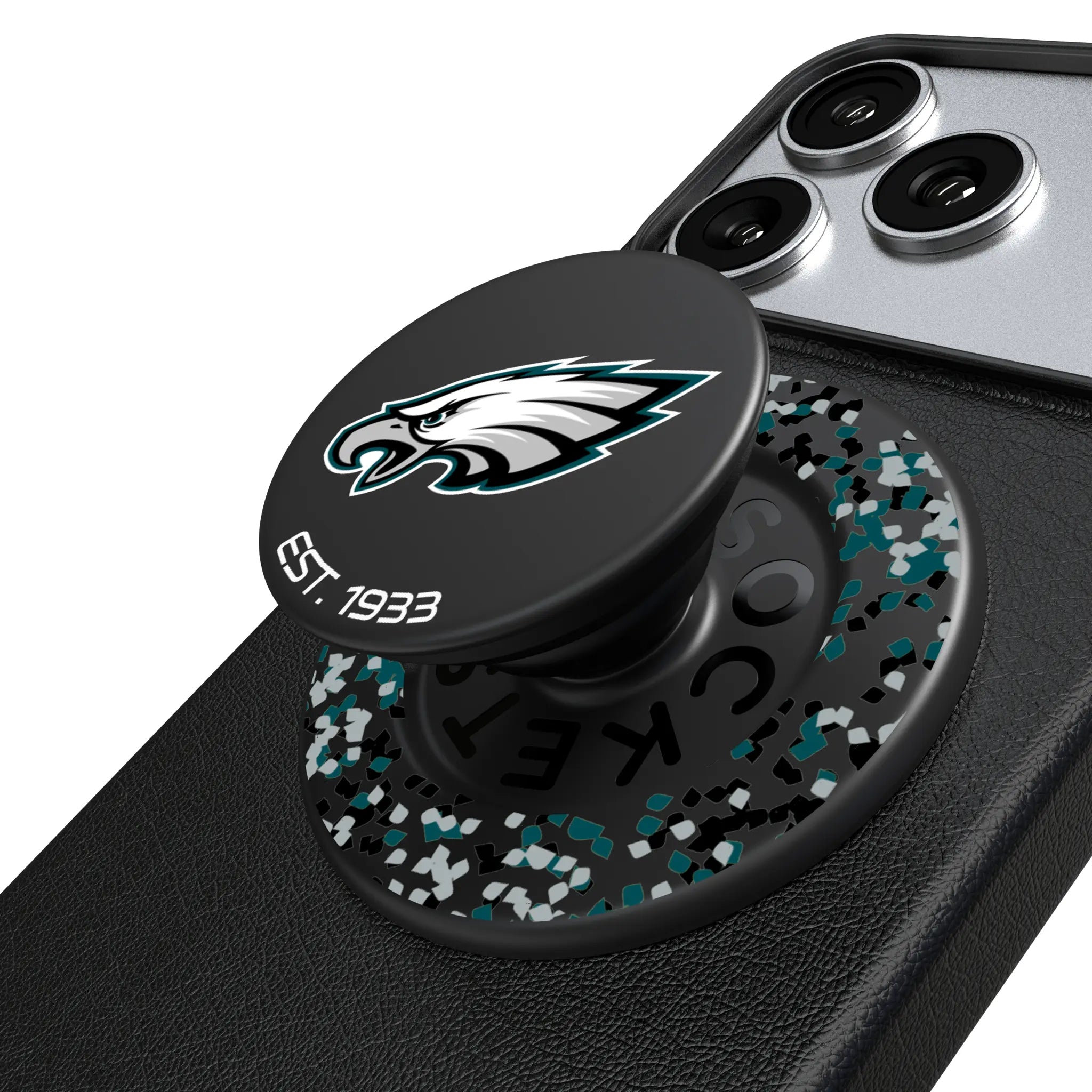 Philadelphia Eagles Confetti PopSockets Magnetic Phone Grip and Stand