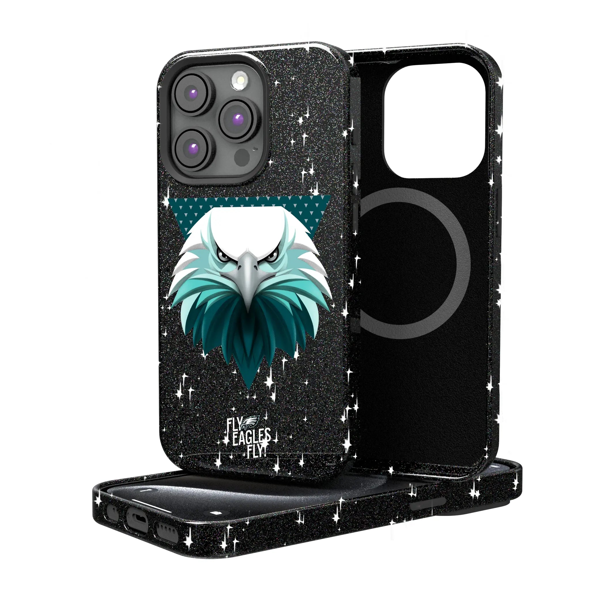 Philadelphia Eagles 2024 Illustrated Limited Edition Bling Phone Case