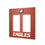 Philadelphia Eagles Football Hidden-Screw Light Switch Plate