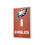 Philadelphia Eagles Football Hidden-Screw Light Switch Plate