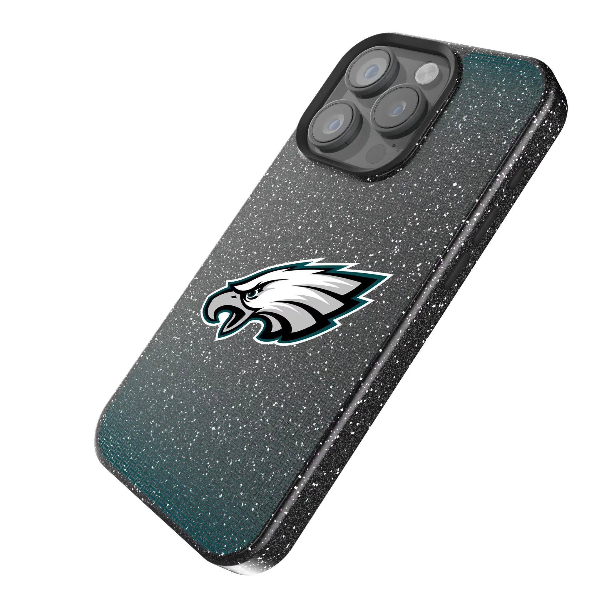 Philadelphia Eagles Linen Bling Phone Case for Apple iPhone