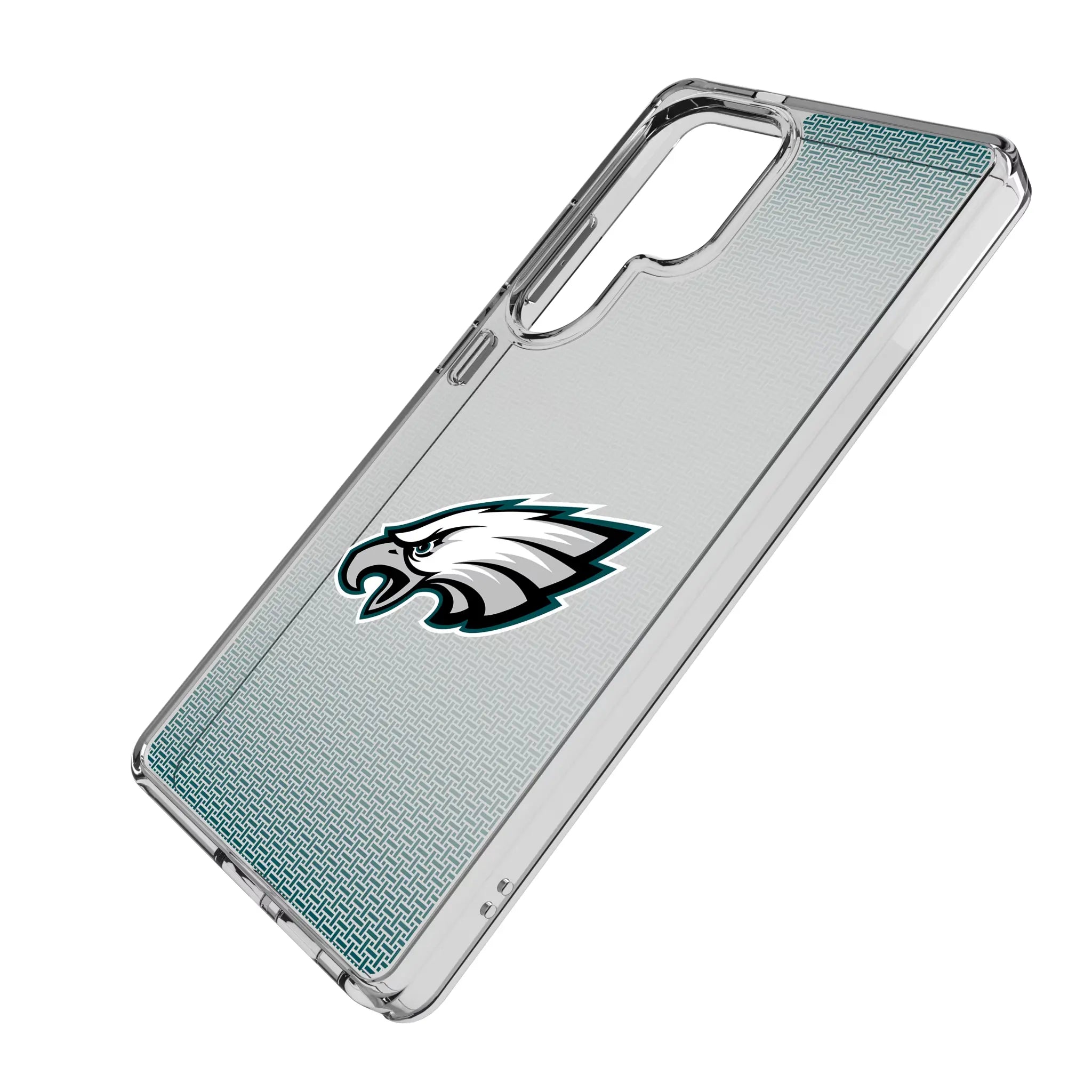 Philadelphia Eagles Linen Clear Phone Case for Samsung Galaxy