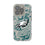 Philadelphia Eagles Paisley Clear Phone Case for Apple iPhone