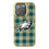 Philadelphia Eagles Plaid Bling Phone Case