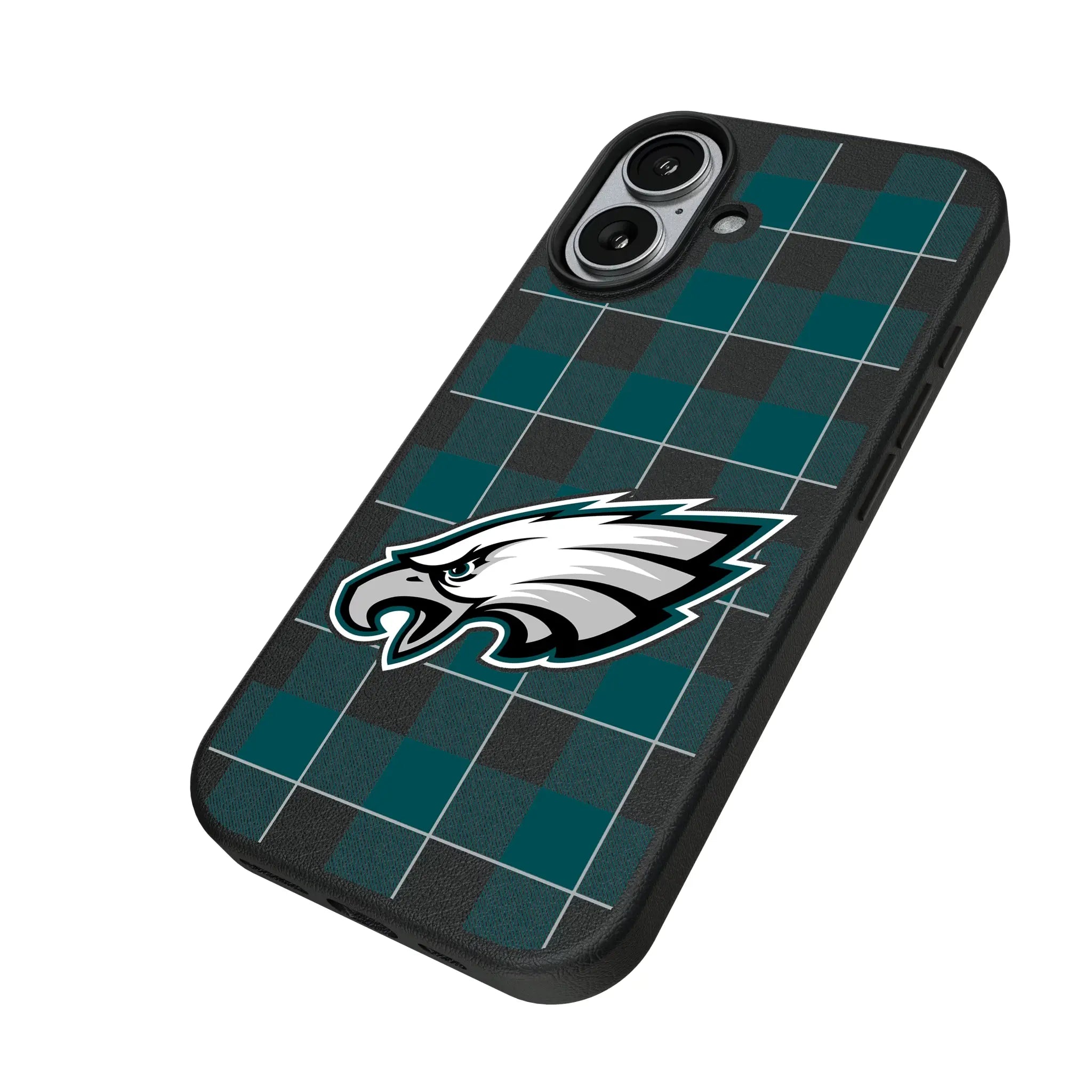 Philadelphia Eagles Plaid MagSafe Compatible Phone Case for Apple iPhone
