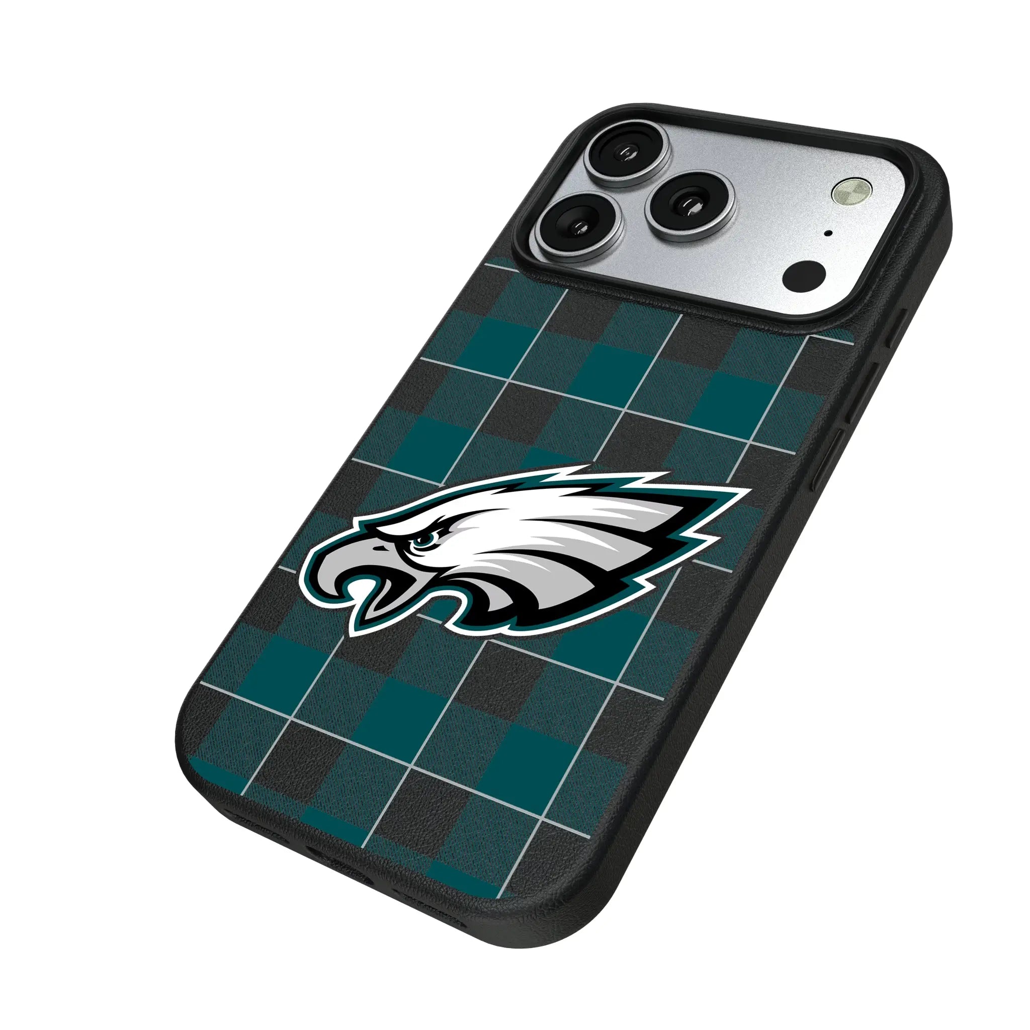 Philadelphia Eagles Plaid MagSafe Compatible Phone Case for Apple iPhone