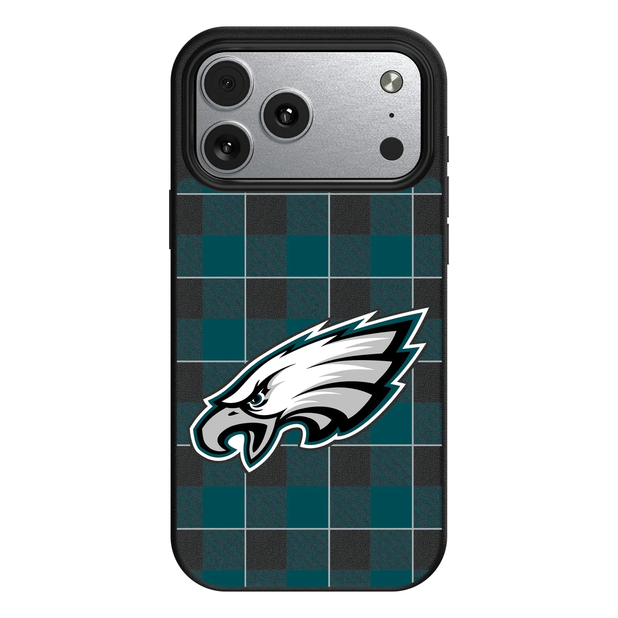 Philadelphia Eagles Plaid MagSafe Compatible Phone Case for Apple iPhone