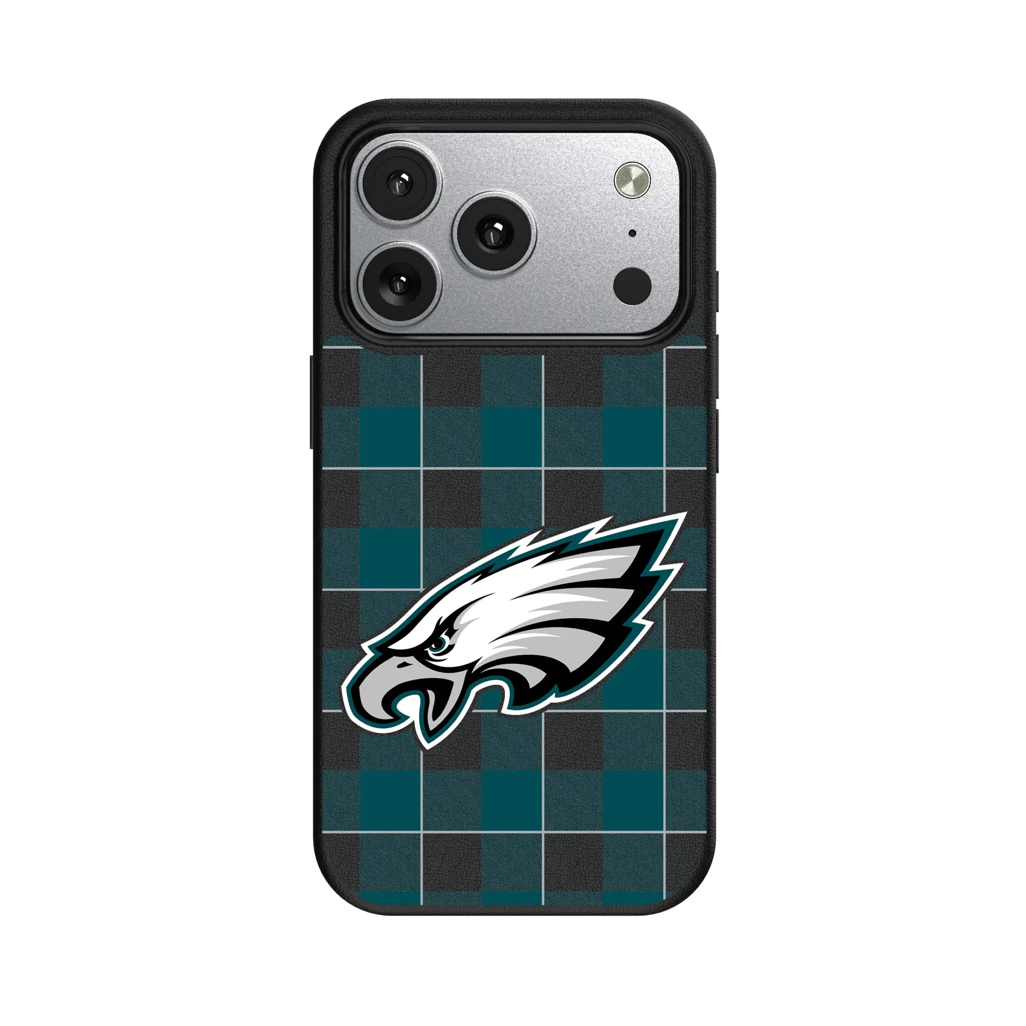 Philadelphia Eagles Plaid MagSafe Compatible Phone Case for Apple iPhone