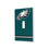 Philadelphia Eagles Stripe Hidden-Screw Light Switch Plate