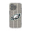 Philadelphia Eagles Text Backdrop Clear Phone Case for Apple iPhone