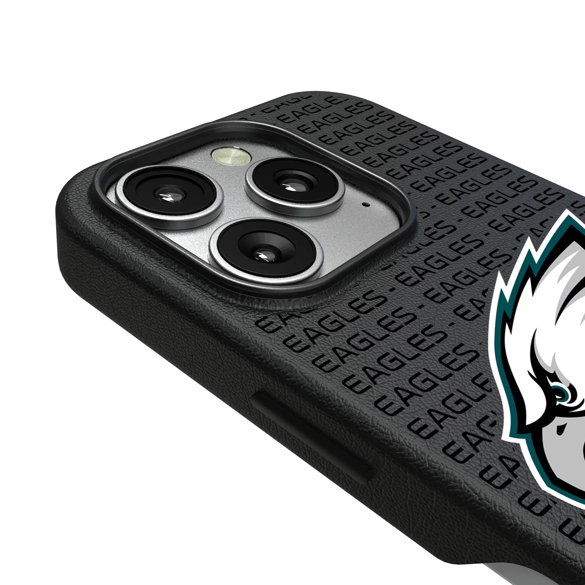 Philadelphia Eagles Text Backdrop MagSafe Compatible Phone Case for Apple iPhone