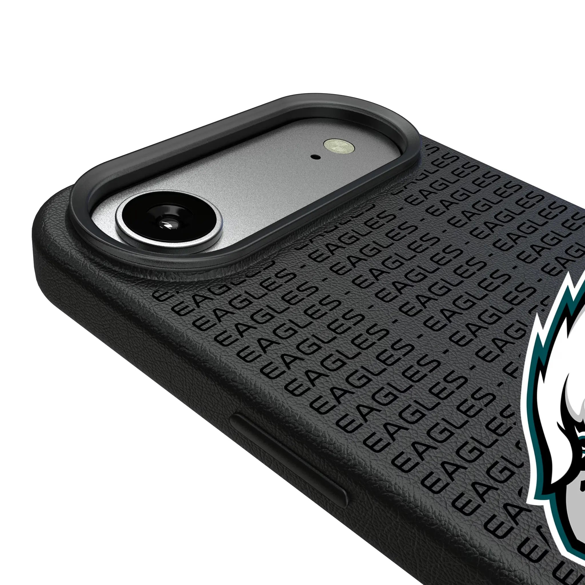 Philadelphia Eagles Text Backdrop MagSafe Compatible Phone Case for Apple iPhone