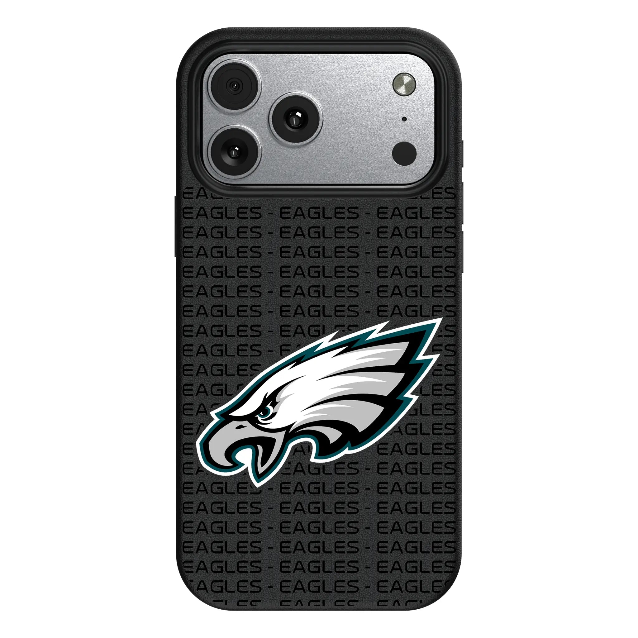 Philadelphia Eagles Text Backdrop MagSafe Compatible Phone Case for Apple iPhone