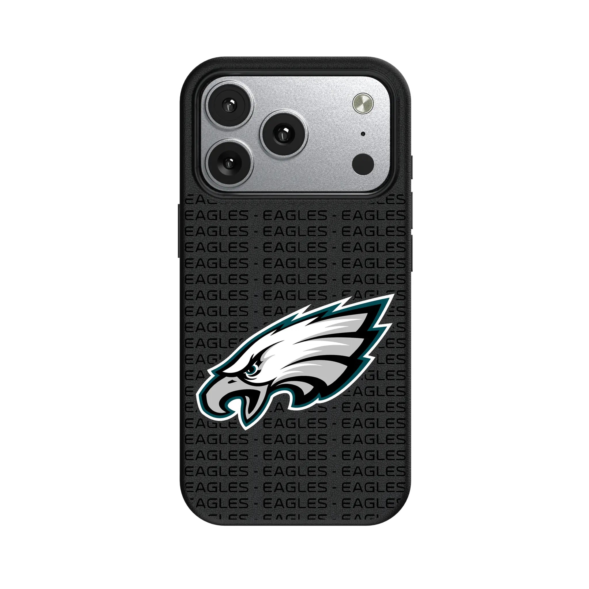 Philadelphia Eagles Text Backdrop MagSafe Compatible Phone Case for Apple iPhone