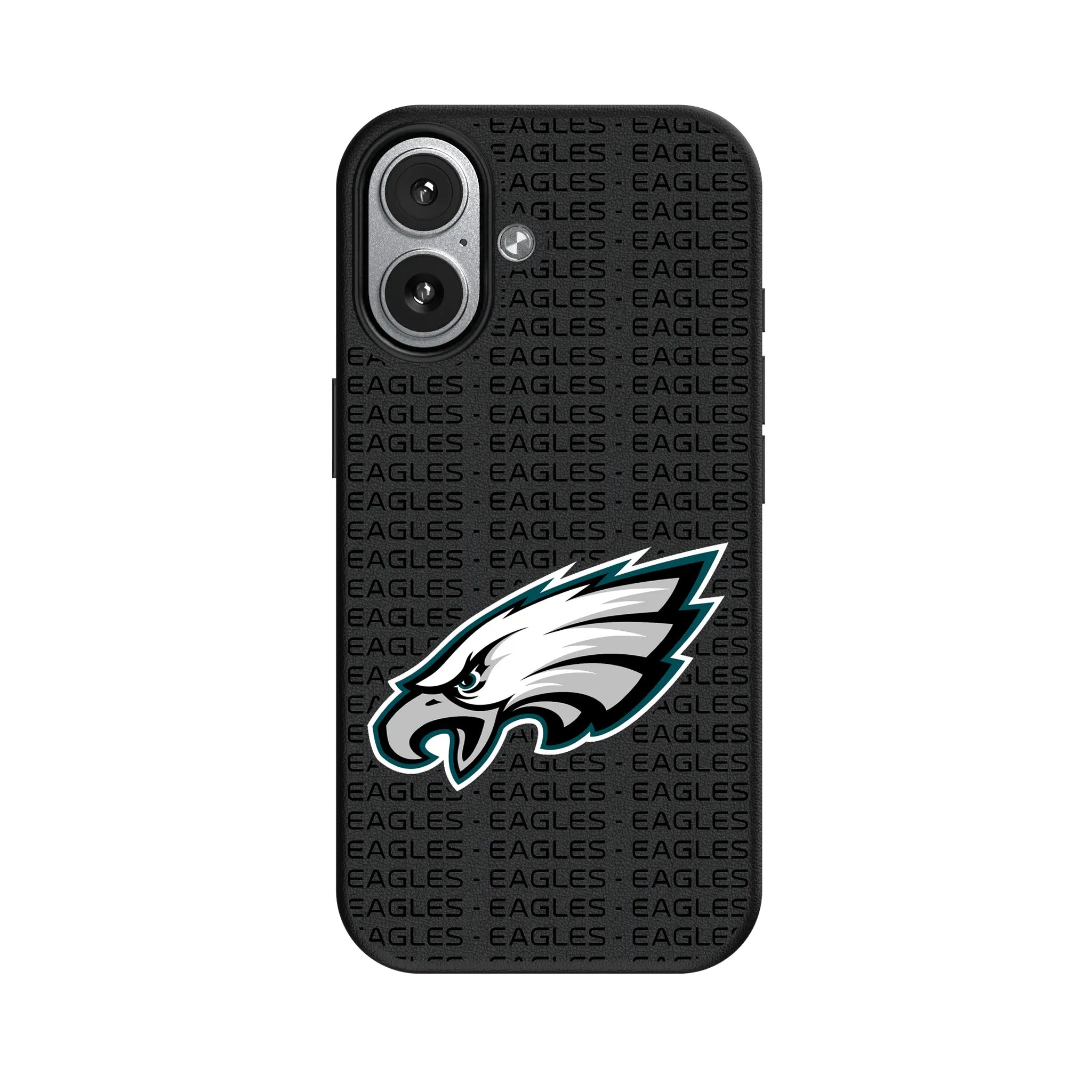 Philadelphia Eagles Text Backdrop MagSafe Compatible Phone Case for Apple iPhone