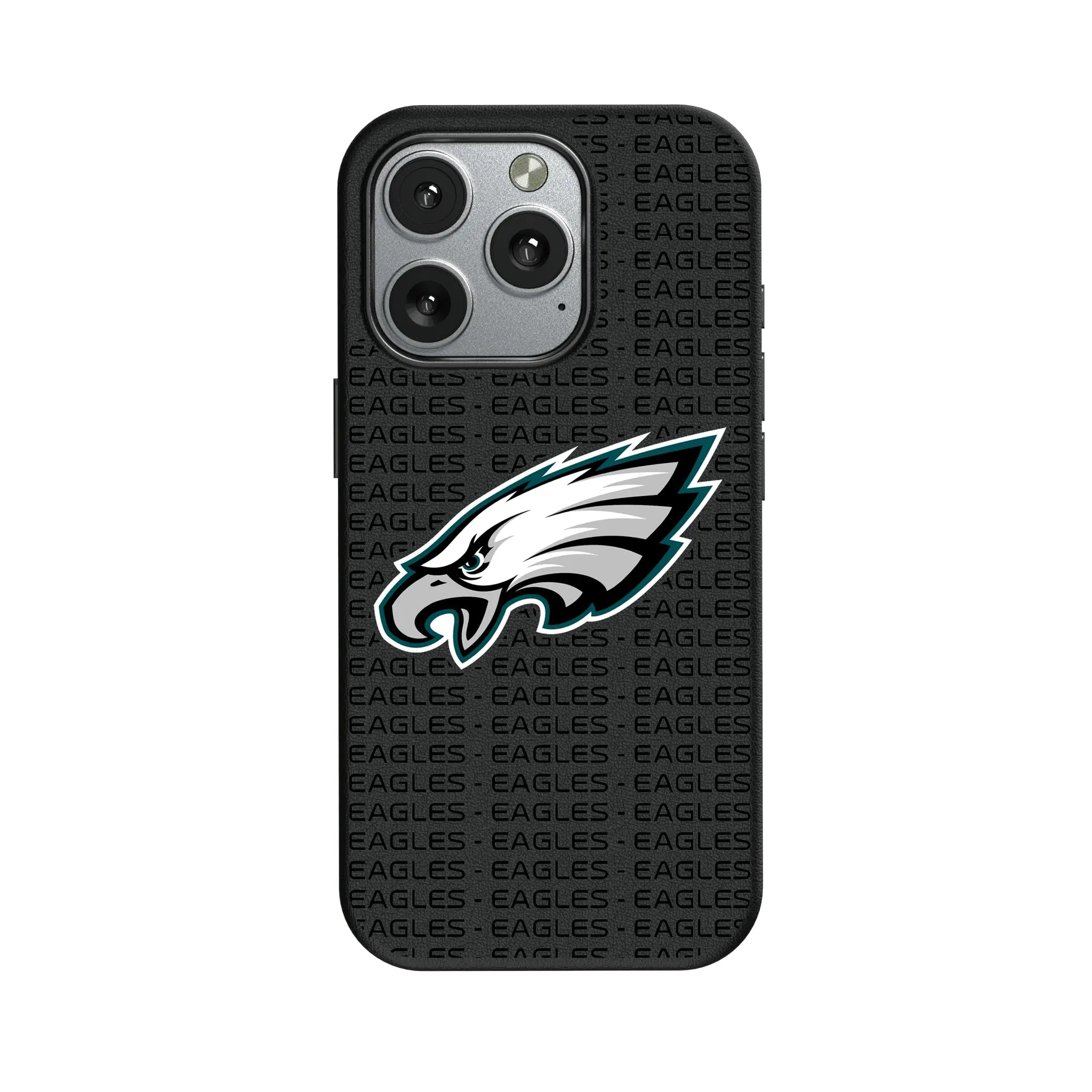 Philadelphia Eagles Text Backdrop MagSafe Compatible Phone Case for Apple iPhone