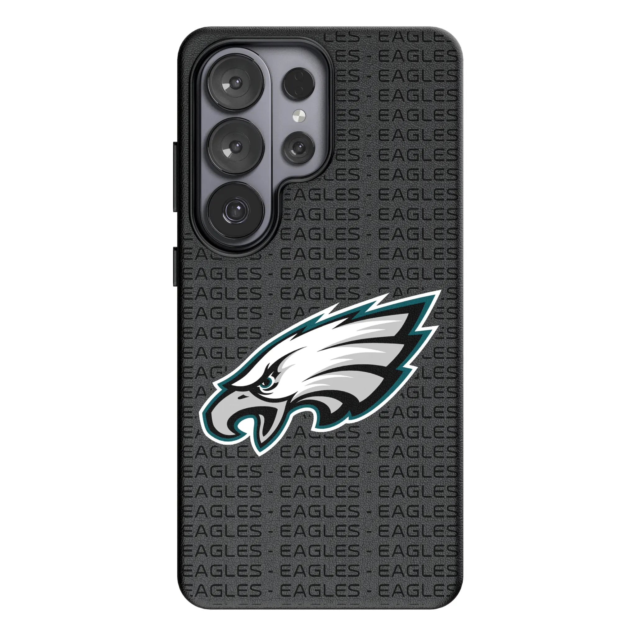 Philadelphia Eagles Text Backdrop MagSafe Compatible Phone Case for Samsung Galaxy