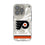 Philadelphia Flyers Ice Stripe Clear Phone Case for Apple iPhone